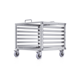 UniFi Rack Móvil de 6 Unidades, incluye 1 patchpanel de 24 puertos Gigabit, no requiere herramientas para armarse, incluye ruedas.